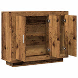 Sideboard Old Wood 92x35x75 cm Engineered Wood 856864