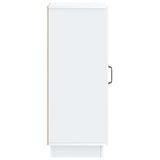 Sideboard White 33 x 34.5 x 87 cm Engineered Wood 895285