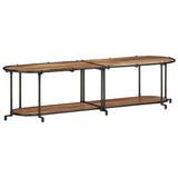 TV Cabinet 160x42x40 cm Solid Wood Acacia 4013492