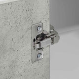 Hanging Cabinet Concrete Grey and White 57 x 57 x 80 cm 884293