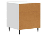 Bedside Cabinet White 43x 41 x 68 cm Engineered Wood 894325