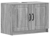 3 Piece Bathroom Cabinet Set UTRECHT Engineered Wood 3417897