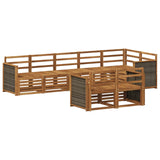 Sofa Sets Solid Acacia Wood 3384495