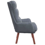 Armchair Dark Grey 69 x 74 x 93 cm Velvet 42001835