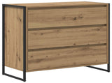 Sideboard Artisian Oak 79 x 36 x 75.5 cm Engineered Wood 886599