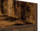 DJ Table Smoked Oak 102 x 45 x 102 cm Engineered Wood 8006744