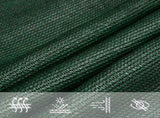 311483 Sunshade Sail 160 g/m Dark Green 5x6x6 m HDPE