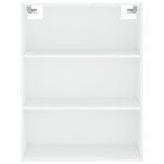 Highboard White 69.5x34x180 cm Engineered Wood 3190037