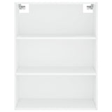 Highboard White 69,5x34x180 cm Engineered Wood 3190037