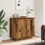 Sideboard Old Wood 80x40x75 cm Engineered Wood 856862