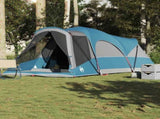 Family Tent Tunnel 8-Person Blue Waterproof 4009553