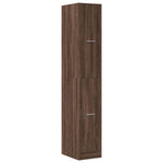 Apothecary Cabinet Brown Oak 30x41x174.5 cm Engineered Wood 3309633
