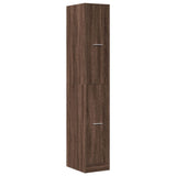 Apothecary Cabinet Brown Oak 30x41x174,5 cm Engineered Wood 3309633
