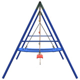 Outdoor Swing Set with Swing, Ladder, Nest Swing 3283632