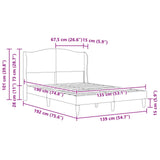 Bed Frame with Headboard Black 180 x 200 cm Faux Leather 42027872
