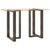 Bar Table Legs T-Shaped 2 pcs Black 60x35x cm Steel 4013083