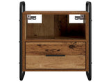 Hanging Bedside Cabinet 2 pcs Old Wood 40 x 30 x 60 cm 8013575