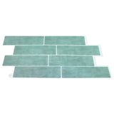 Decorative Stickers 20 pcs Grey Green 29 x 21 cm 42021246