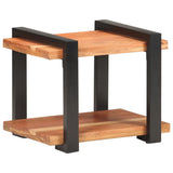 Bedside Cabinet 50x40x40 cm Solid Acacia Wood 320492