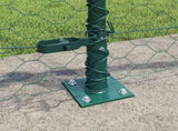 Welded Wire Fence with Concrete Base 25 x 0.6 m 3353511
