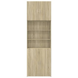 Highboard Sonoma Oak 80x42.5x249 cm Engineered Wood 3281359