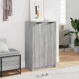 Shoe Cabinet Grey Sonoma 59x35x100 cm Engineered Wood 817109