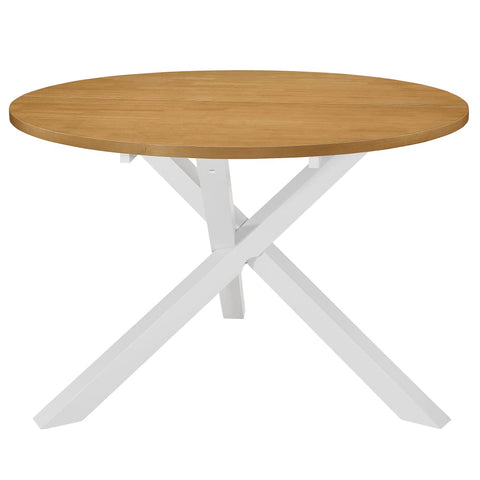 Dining Table White 120x75 cm MDF 247631