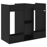 Golf Cabinet Plain Black Oak 102 x 45 x 85.5 cm 899456