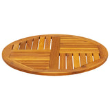 Table Top 70x2 cm Round Solid Wood Acacia 4004249