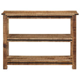 Console Table 100x35x75 cm Solid Wood Mango 374055