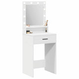 Dressing Table White 50 x 41 x 135 cm Engineered Wood 865091