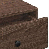 Coffee Table Brown oak 90x90x28 cm Engineered Wood 848093