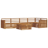 Outdoor Sofa Set 6 pcs Natural 3373494
