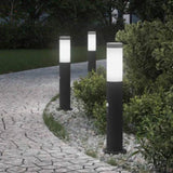 Bollard Lights with Sensor 3pcs 50 cm Stainless Steel IP44 4006030