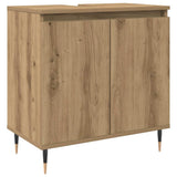 Bathroom Cabinet Artisan Oak 58x33x60 cm Engineered Wood 857215