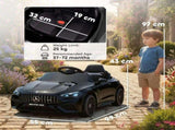 Licensed Mercedes AMG Kids Electric Car, 12V Ride On Car with Dual Motors, Remote Control for 3-6 T3398P422447