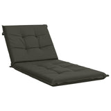 Sunlounger Cushion GEMERT 100% Polyester Anthracite 947407