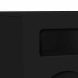 TV Cabinet Black 80 x 35 x 40 cm Engineered Wood 891275