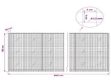 Gabion with 3.5 mm Wire and 5x5 cm Mesh 800x20x150 cm 3462178
