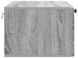 Wall-Mounted TV Cabinet Grey Sonoma 78.5 x 31 x 30 cm 898041