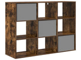 Sideboard with Drawer Smoked Oak 102 x 31 x 99.5 cm 8000496