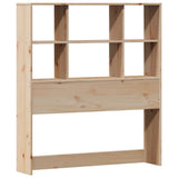 Bookcase Bed without Mattress 90x190cm Single Solid Wood Pine 3322457