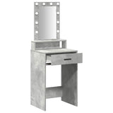 Dressing Table Grey 50 x 41 x 140 cm Engineered Wood 865157