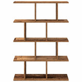 Wall Cube Shelf 12 Compartments Old Wood Engineered Wood 860020