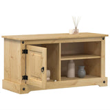 TV Cabinet Corona 100x40x52 cm Solid Wood Pine 4005667