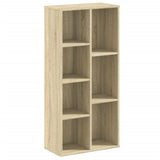 Bookcase Sonoma Oak 50x25x105 cm Engineered Wood 852791