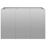 ZNTS Planter 120x80x80 cm Galvanised Steel 860792