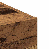 Sideboard with Drawer Old Wood 30 x 42.5 x 93 cm 868749