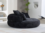 COOLMORE Lazy Sofa Durable Comfort Lounger High Back Bean Bag Chair Couch With Three Pillows for W2678P312246