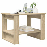 Coffee Table Sonoma Oak 72 x 50 x 50 cm Engineered Wood 8000190